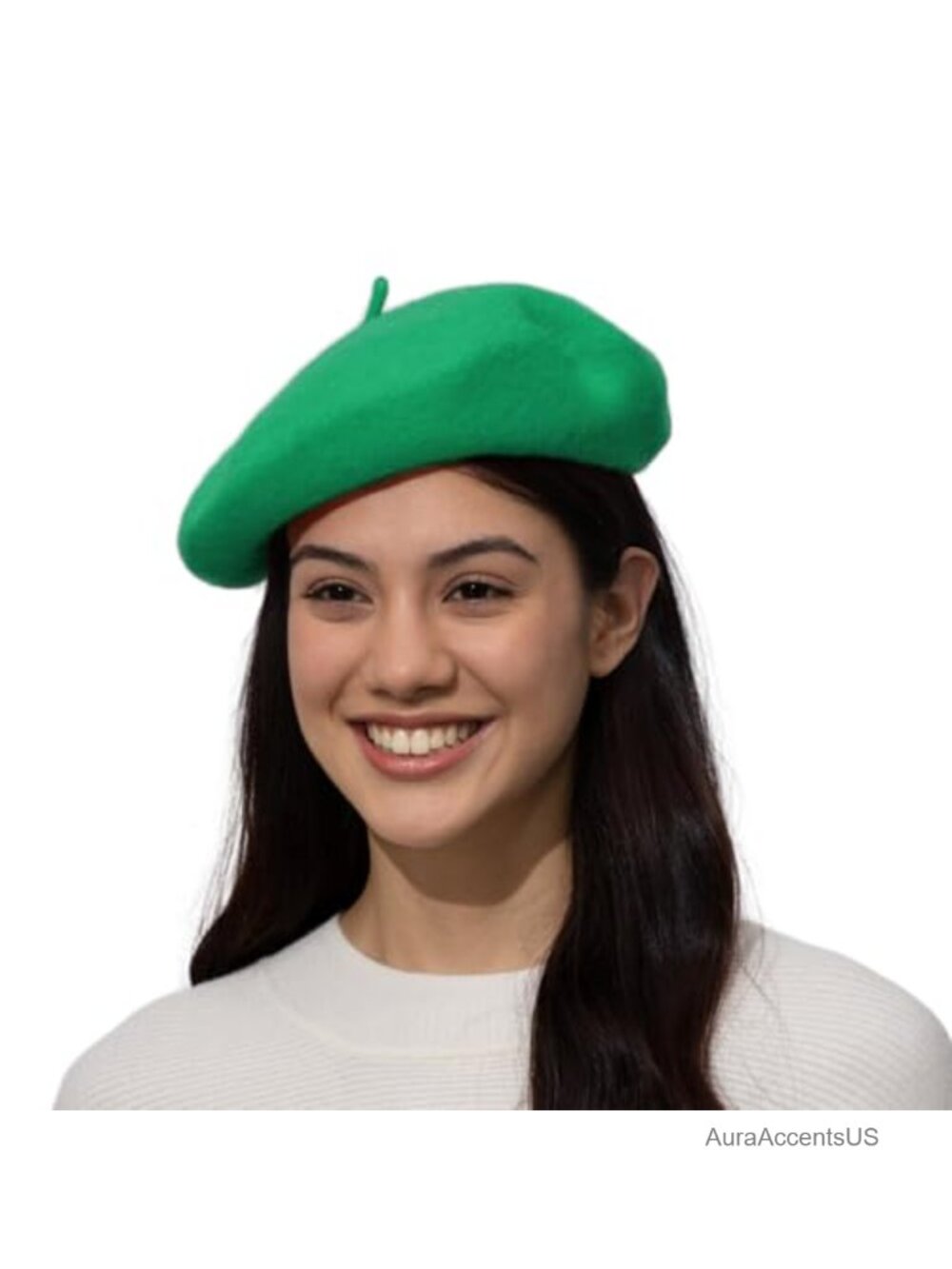 Classic Wool Blend Beret Hat for Women Man - Winter Fashion Accessory